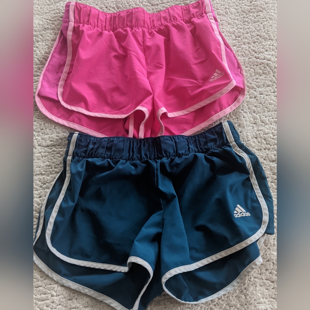 Women's Adidas Running Shorts - Picture 1 of 9